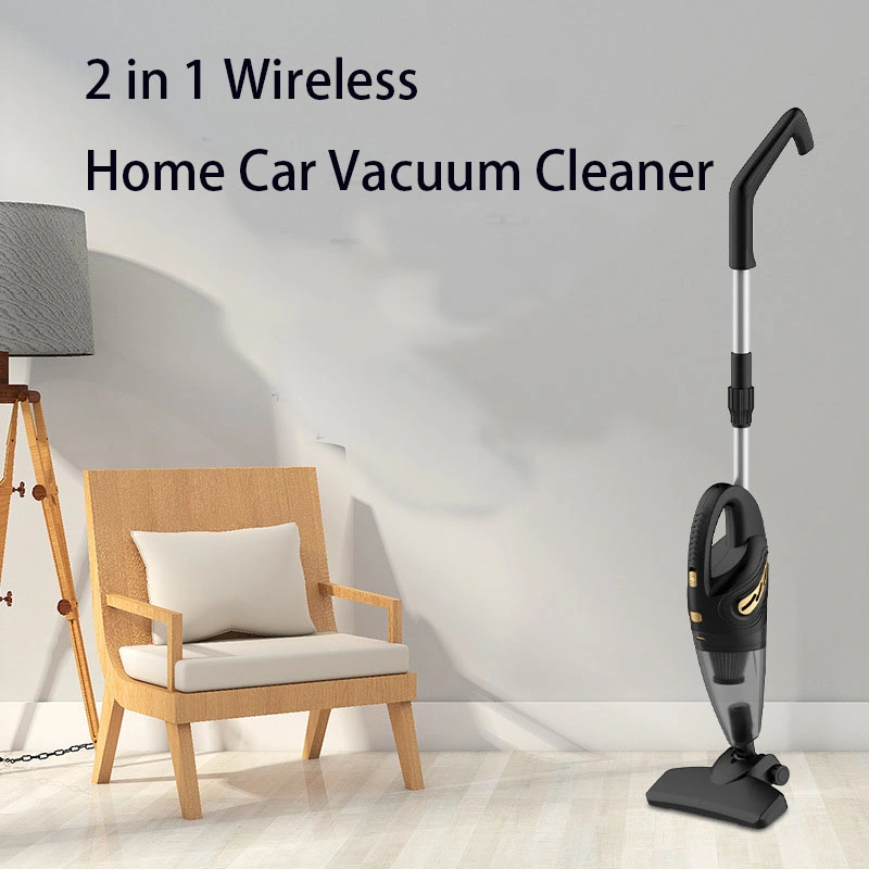 2 in 1 Wireless Home Car Vacuum Cleaner, Tubestick Vacuum Cleaner, Handheld Cordless Lightweight Vacuum for Pet Hair Hardwood Floor, Car