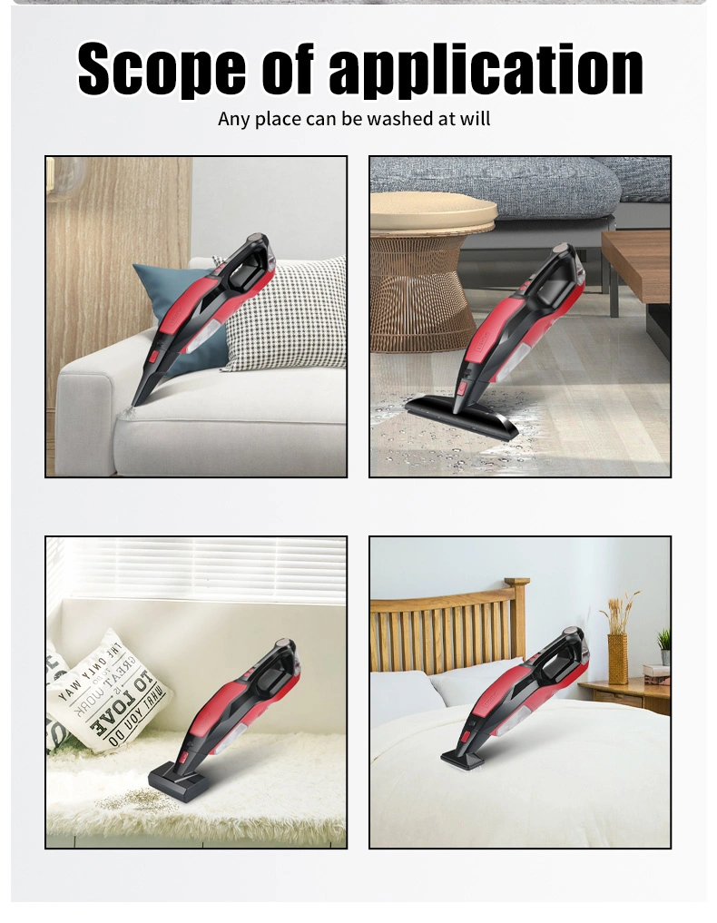 Multifunction Vacuum Cleaner for Pet Water Jet Lithium Battery with Wireless