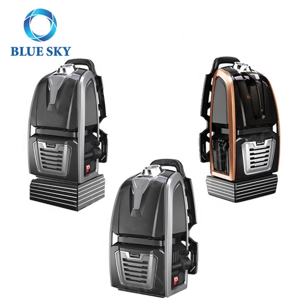 Manufactured by Chinese Suppliers Big Power Cordless Bagless or Bagged Rechargeable Backpack Vacuum Cleaner with HEPA Filter