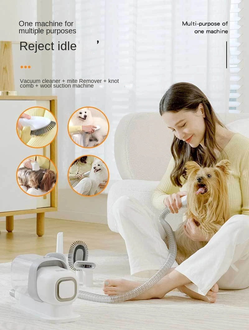 Pet Hair Remover Vacuum Cleaner Pet Cleaning Vacuum Cleaner Multi-Functional Cleaning and Combing Hair Comb
